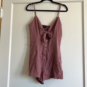 Revolve Majorelle pink romper